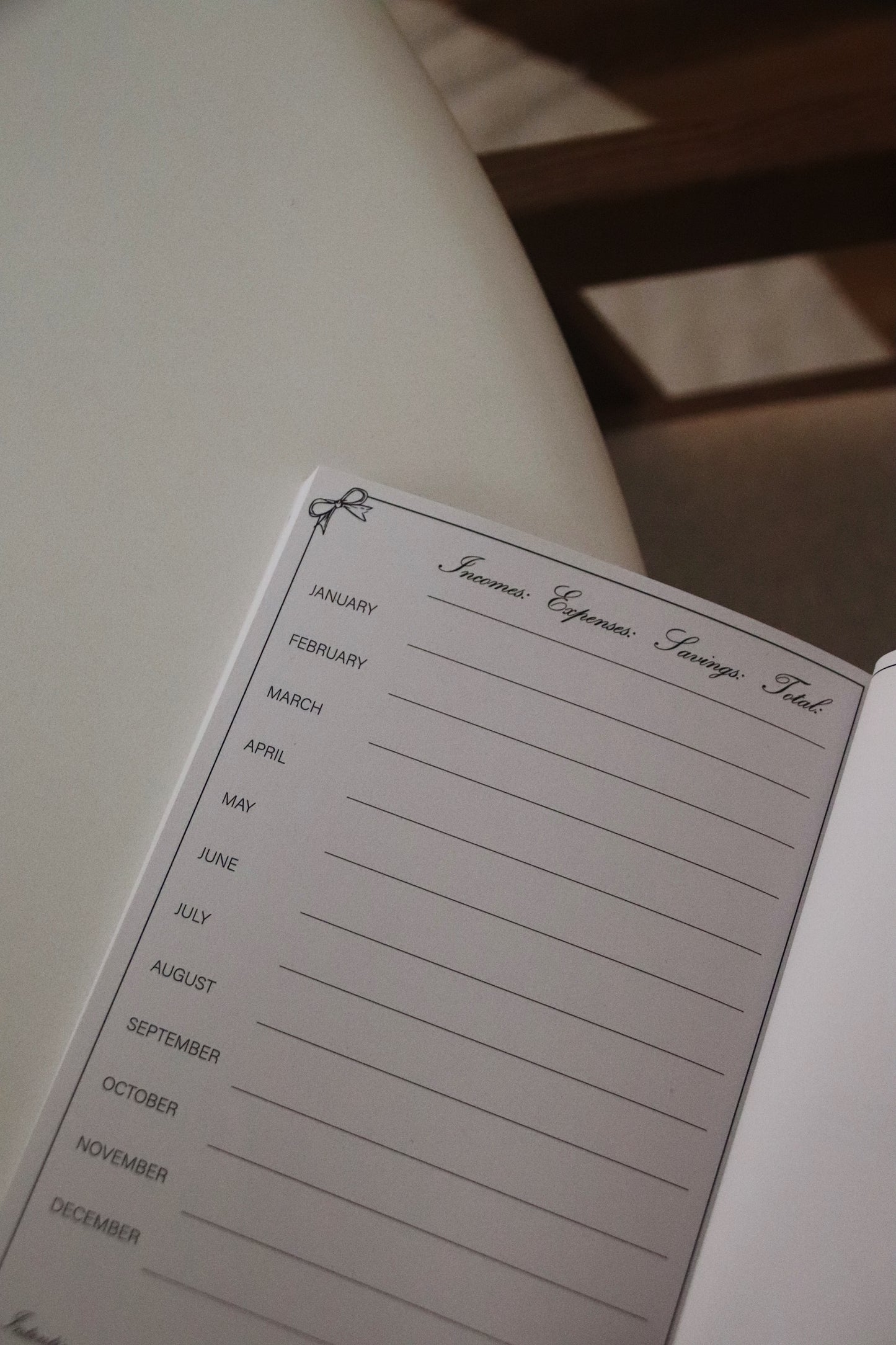 Intentions: A Planner for a Life in Harmony